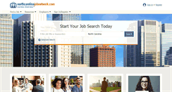 Desktop Screenshot of northcarolinajobnetwork.com